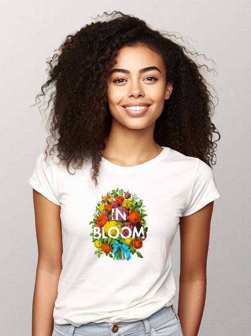 T-shirt Femme - IN BLOOM - Kiabi