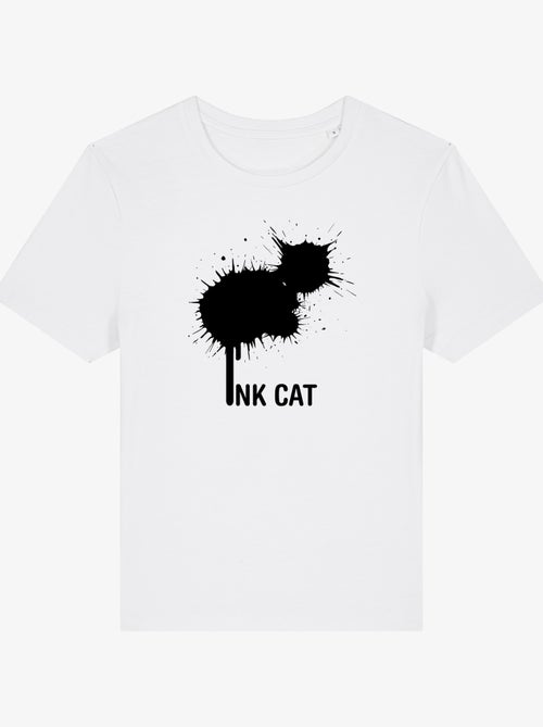 T-shirt Femme - INK CAT - Kiabi
