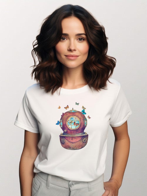 T-shirt Femme - INNER SPACE SQUARE - Kiabi