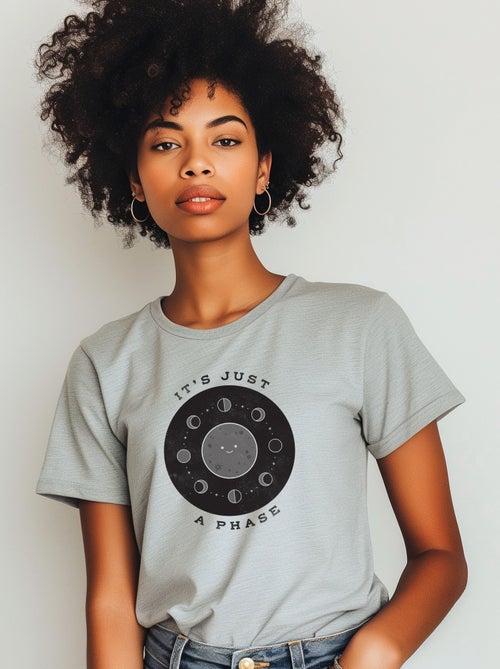 T-shirt Femme - ITS JUST A PHASE - Kiabi
