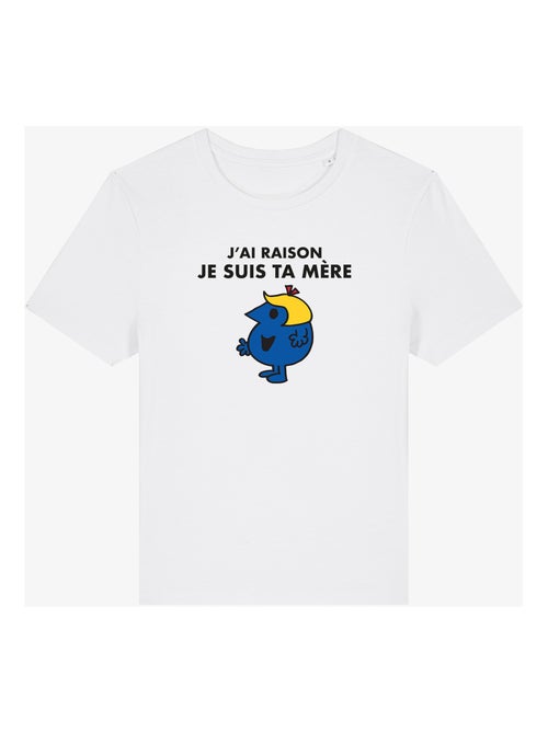 T-shirt Femme - J AI RAISON JE SUIS TA MERE - Kiabi