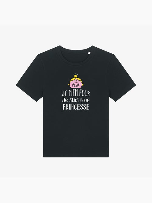 T-shirt Femme - JE M EN FOUS JE SUIS UNE PRINCESSE - Kiabi