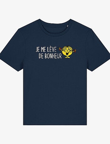 T-shirt Femme - JE ME LEVE DE BONHEUR