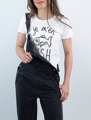 T-shirt Femme - JE M'EN FISH