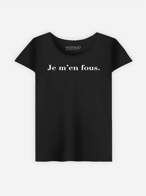 T-shirt Femme - JE M'EN FOUS - Kiabi