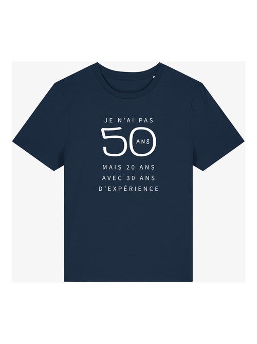 T-shirt Femme - JE N'AI PAS 50 ANS MAIS 20 ANS AVEC 30 ANS D'EXPERIENCE WAF - Kiabi