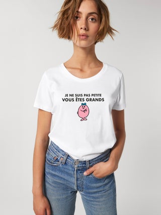 T-shirt Femme - JE NE SUIS PAS PETITE VOUS ETES GRANDS
