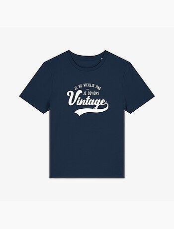 T-shirt Femme - JE NE VIEILLIS PAS JE DEVIENS VINTAGE