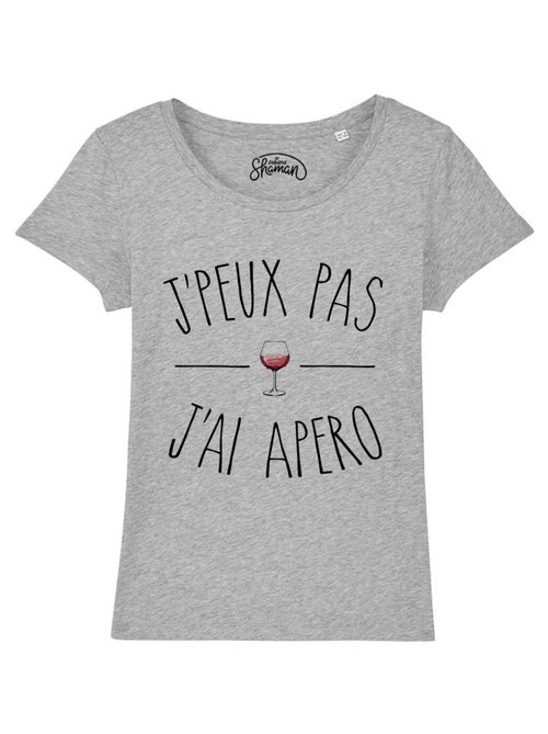 T-shirt Femme - JE PEUX PAS J'AI APÉRO - Kiabi