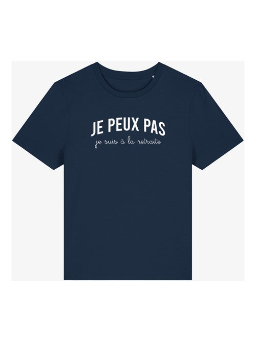 T-shirt Femme - JE PEUX PAS JE SUIS À LA RETRAITE - Kiabi
