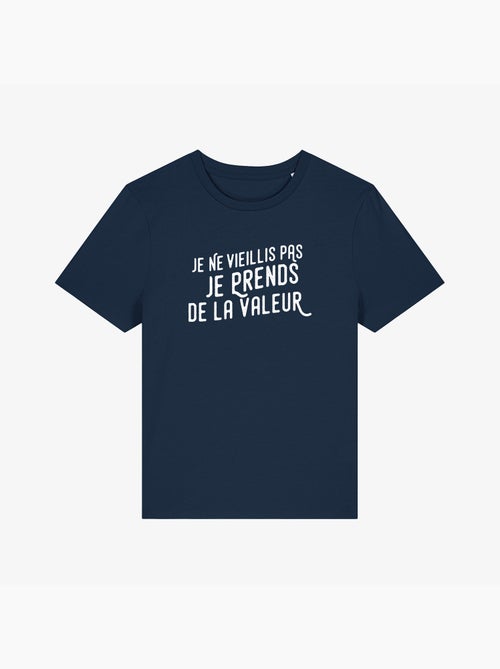 T-shirt Femme - JE PRENDS DE LA VALEUR - Kiabi