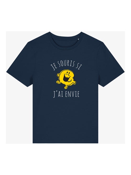 T-shirt Femme - JE SOURIS SI J'AI ENVIE - Kiabi