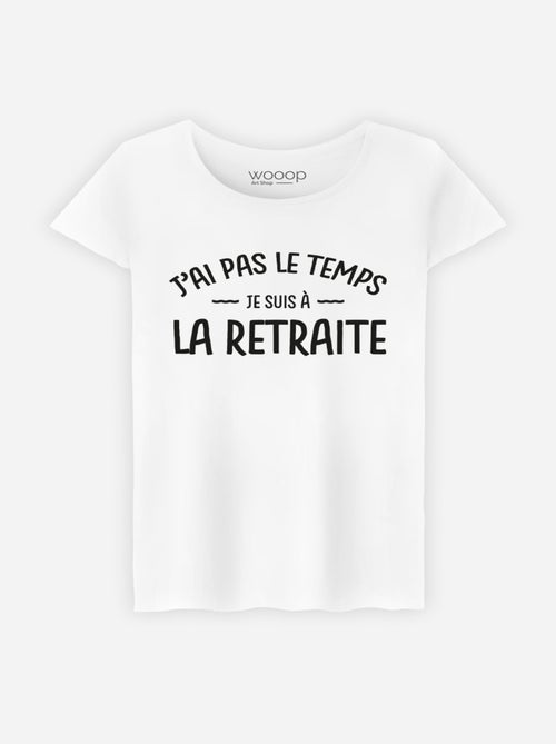 T-shirt Femme - JE SUIS A LA RETRAITE - Kiabi
