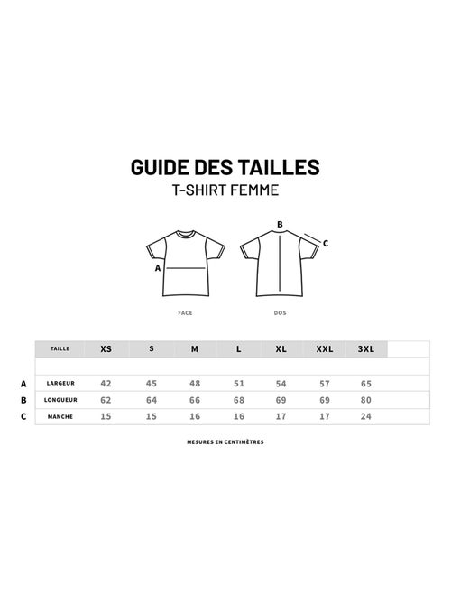 T-shirt Femme - JE SUIS POLIE - Kiabi