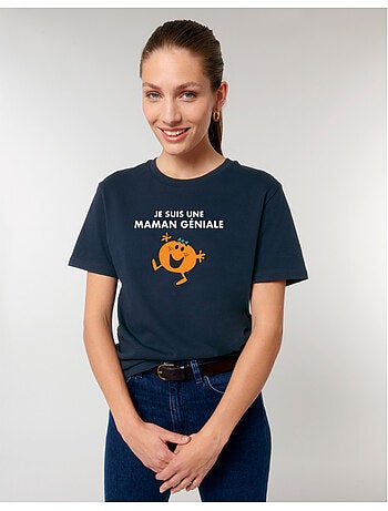 T-shirt Femme - JE SUIS UNE MAMAN GENIALE