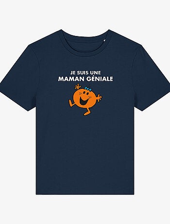 T-shirt Femme - JE SUIS UNE MAMAN GENIALE