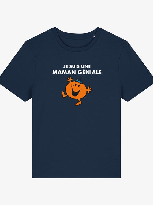 T-shirt Femme - JE SUIS UNE MAMAN GENIALE - Kiabi