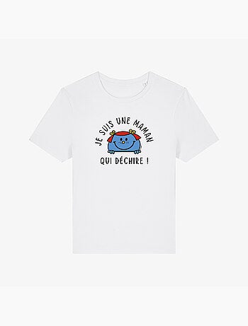 T-shirt Femme - JE SUIS UNE MAMAN QUI DECHIRE
