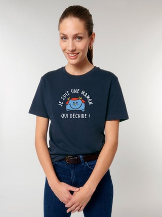 T-shirt Femme - JE SUIS UNE MAMAN QUI DECHIRE