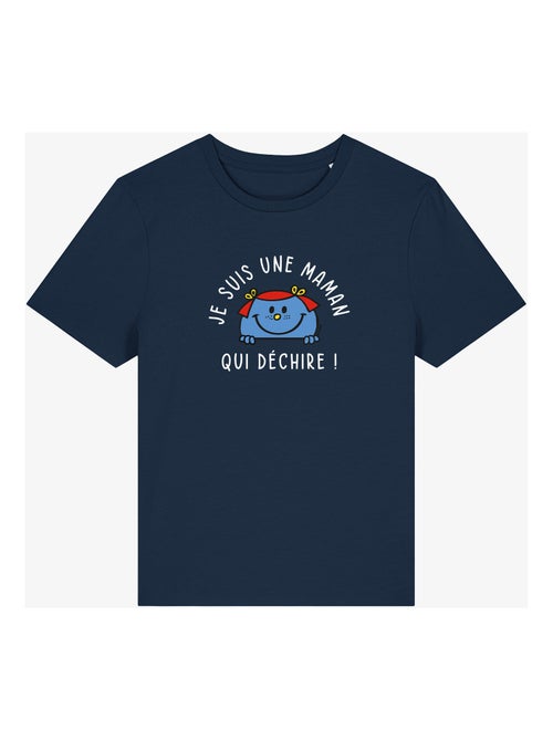 T-shirt Femme - JE SUIS UNE MAMAN QUI DECHIRE - Kiabi