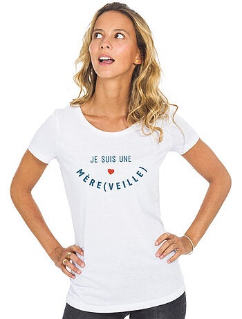T-shirt Femme - JE SUIS UNE MÈRE(VEILLE) 2 MPT