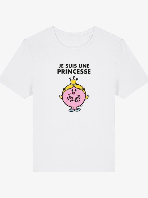 T-shirt Femme - JE SUIS UNE PRINCESSE FACE - Kiabi
