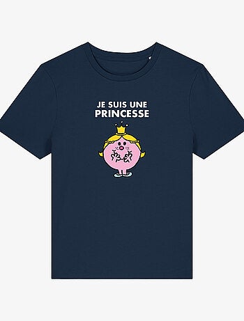 T-shirt Femme - JE SUIS UNE PRINCESSE FACE