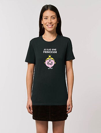 T-shirt Femme - JE SUIS UNE PRINCESSE FACE