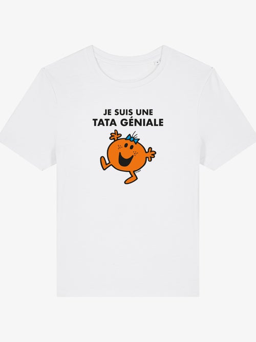 T-shirt Femme - JE SUIS UNE TATA GENIALE - Kiabi