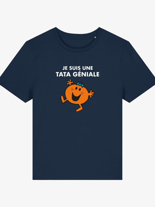 T-shirt Femme - JE SUIS UNE TATA GENIALE - Kiabi