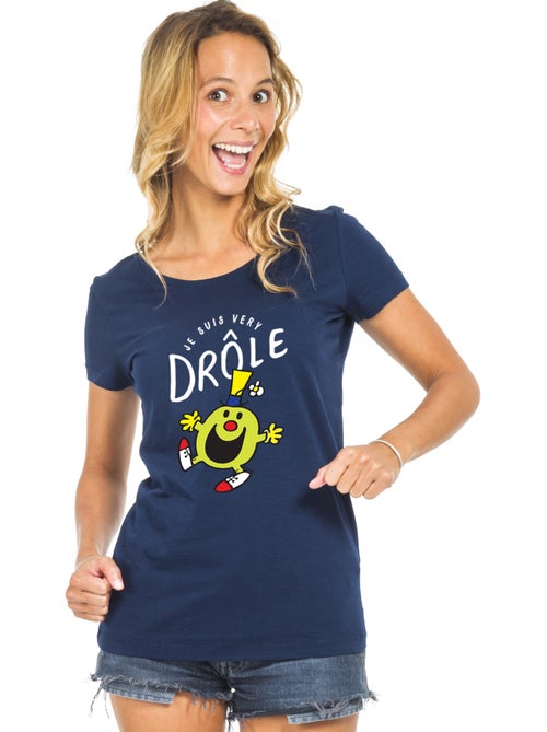 T-shirt Femme - JE SUIS VERY DRÔLE - Kiabi