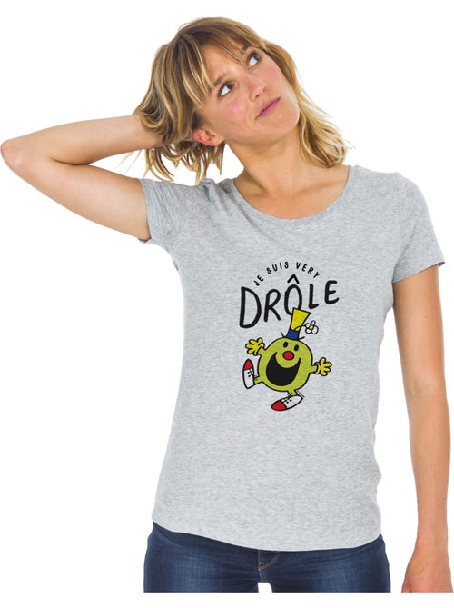 T-shirt Femme - JE SUIS VERY DRÔLE - Kiabi