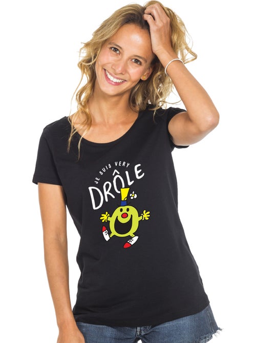 T-shirt Femme - JE SUIS VERY DRÔLE - Kiabi