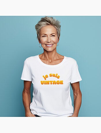 T-shirt Femme - JE SUIS VINTAGE