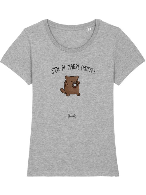 T-shirt Femme - J'EN AI MARRE (MOTTE) - Kiabi