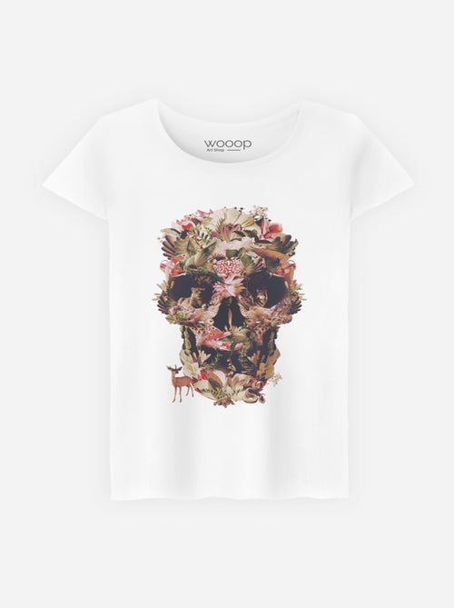 T-shirt Femme - JUNGLE SKULL - Kiabi