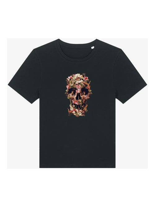T-shirt Femme - JUNGLE SKULL - Kiabi
