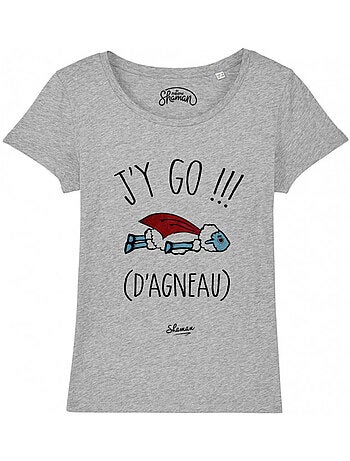 T-shirt Femme - J'Y GO D'AGNEAU