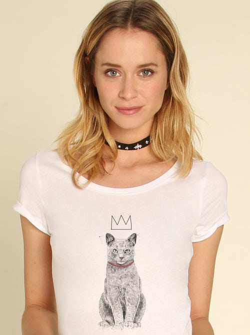 T-shirt Femme - KING OF EVERYTHING - Kiabi