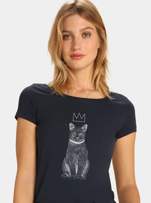 T-shirt Femme - KING OF EVERYTHING - Kiabi