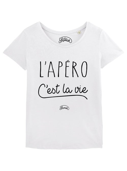 T-shirt Femme - L'APERO C'EST LA VIE - Kiabi