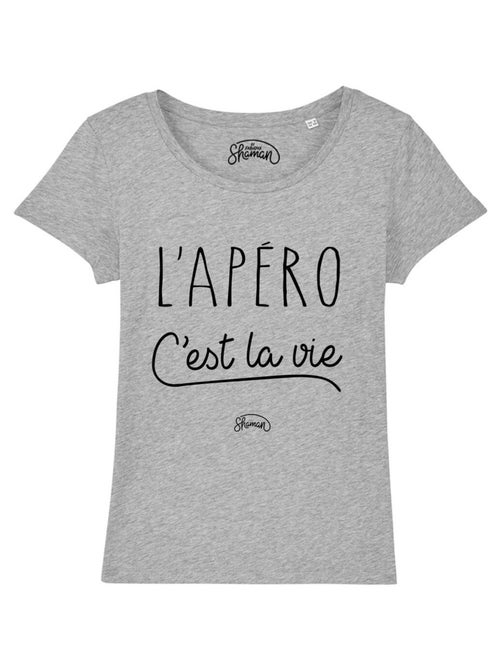 T-shirt Femme - L'APERO C'EST LA VIE - Kiabi