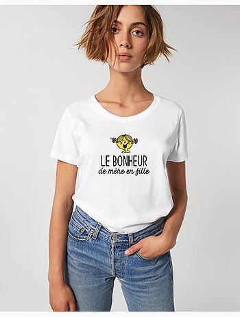 T-shirt Femme - LE BONHEUR DE MERE EN FILLE