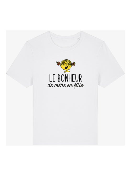 T-shirt Femme - LE BONHEUR DE MERE EN FILLE - Kiabi