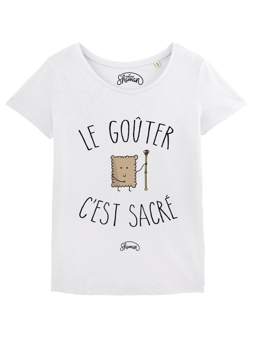 T-shirt Femme - LE GOUTER C'EST SACRE - Kiabi