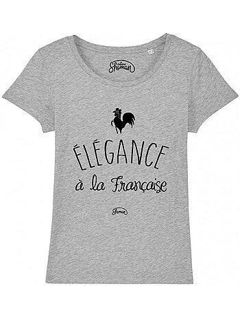 T-shirt femme - l'elegance a la francaise