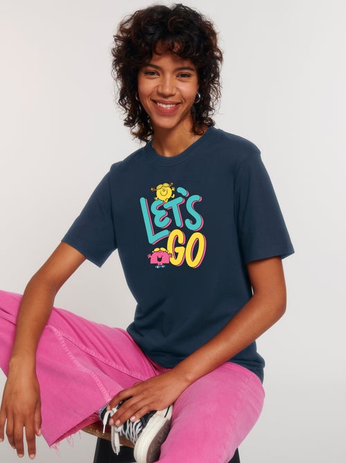 T-shirt Femme - LETS GO 1 - Kiabi