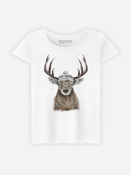 T-shirt Femme - LET'S GO OUTSIDE - Kiabi