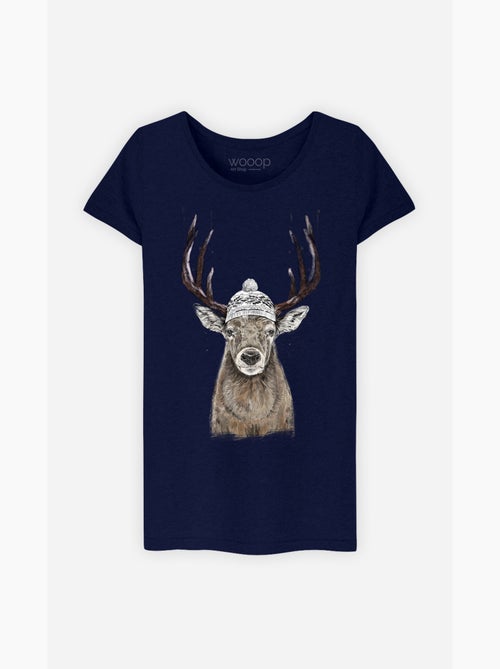 T-shirt Femme - LET'S GO OUTSIDE - Kiabi