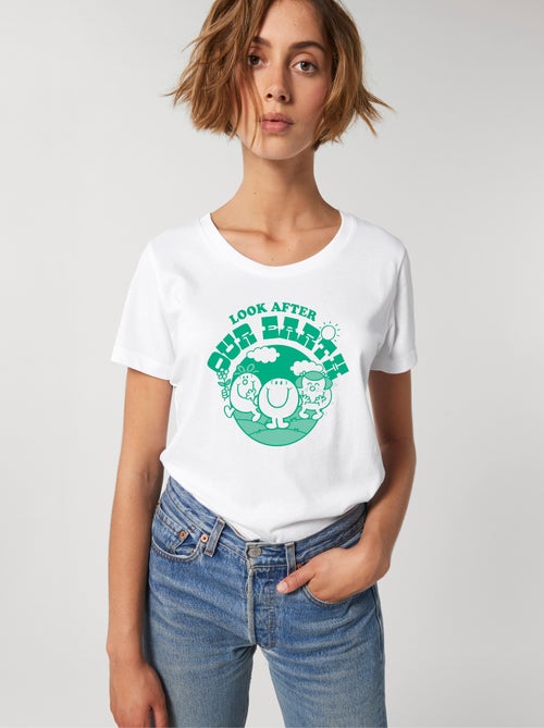 T-shirt Femme - LOOK AFTER OUR EARTH - Kiabi